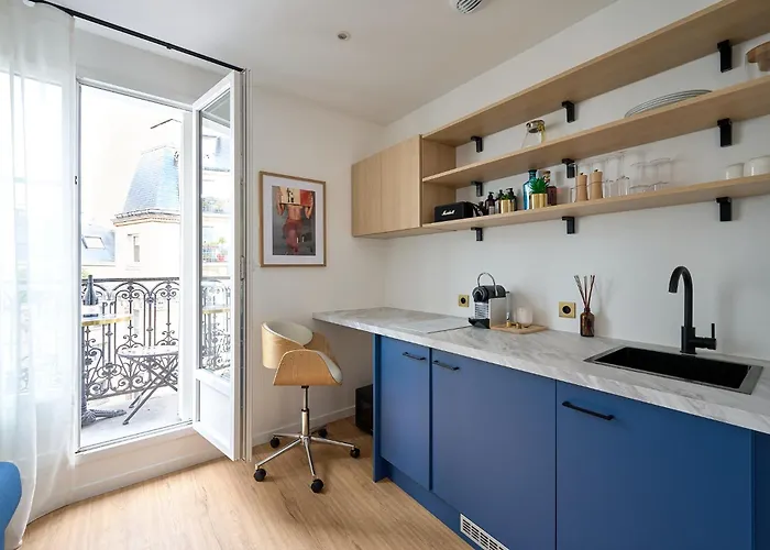 Design équipé Avec Balcon Appartement Paris